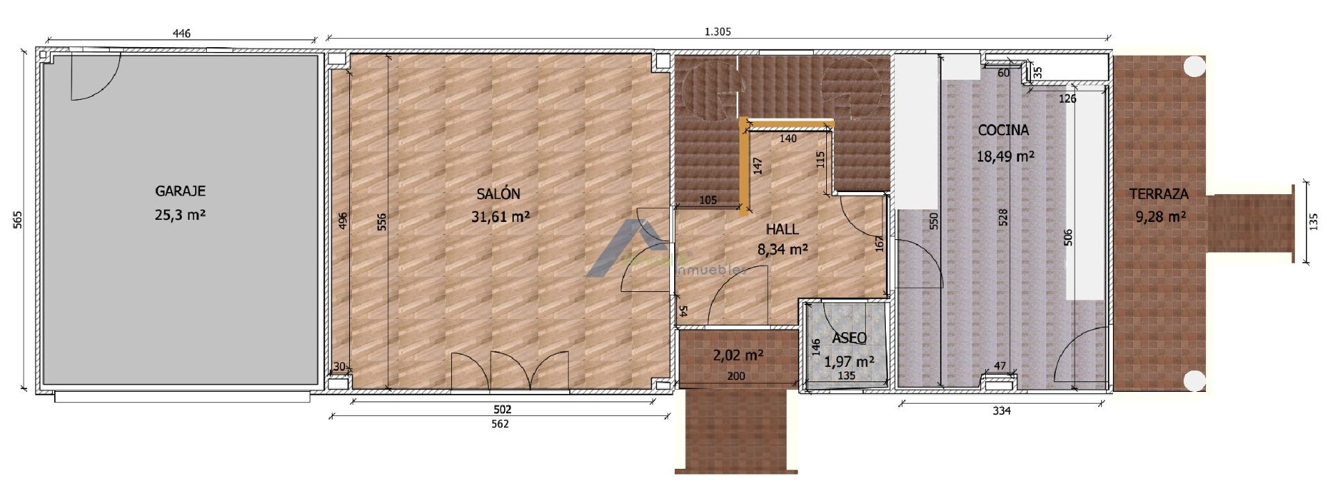 VIVIENDA UNIFAMILIAR CON JARDÍN PRIVADO