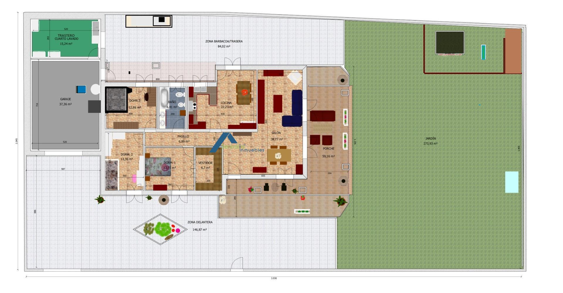 VIVIENDA UNIFAMILIAR EN UNA SOLA PLANTA